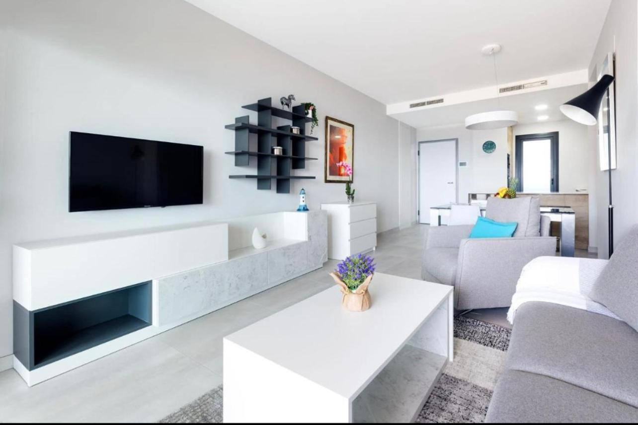 Apartment Sunset Waves Poniente Benidorm Bagian luar foto