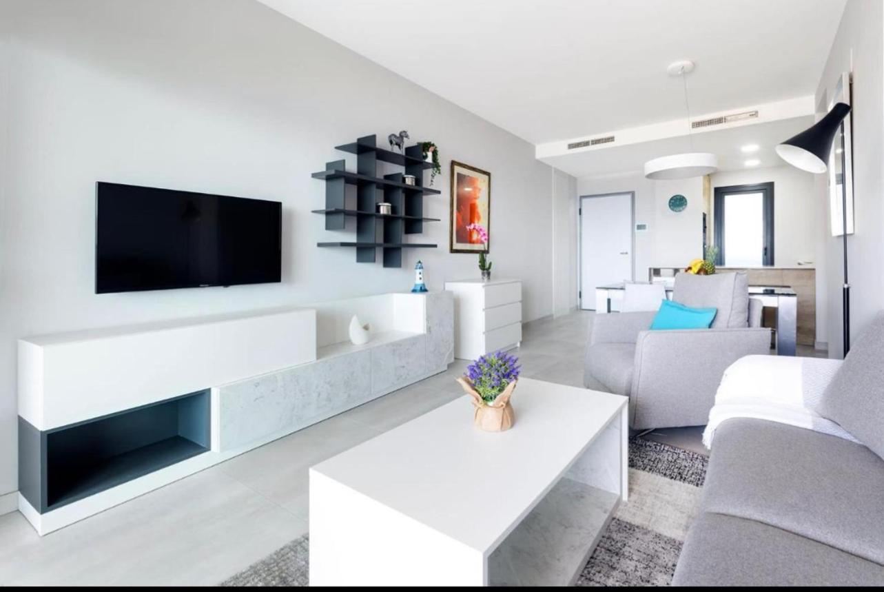 Apartment Sunset Waves Poniente Benidorm Bagian luar foto