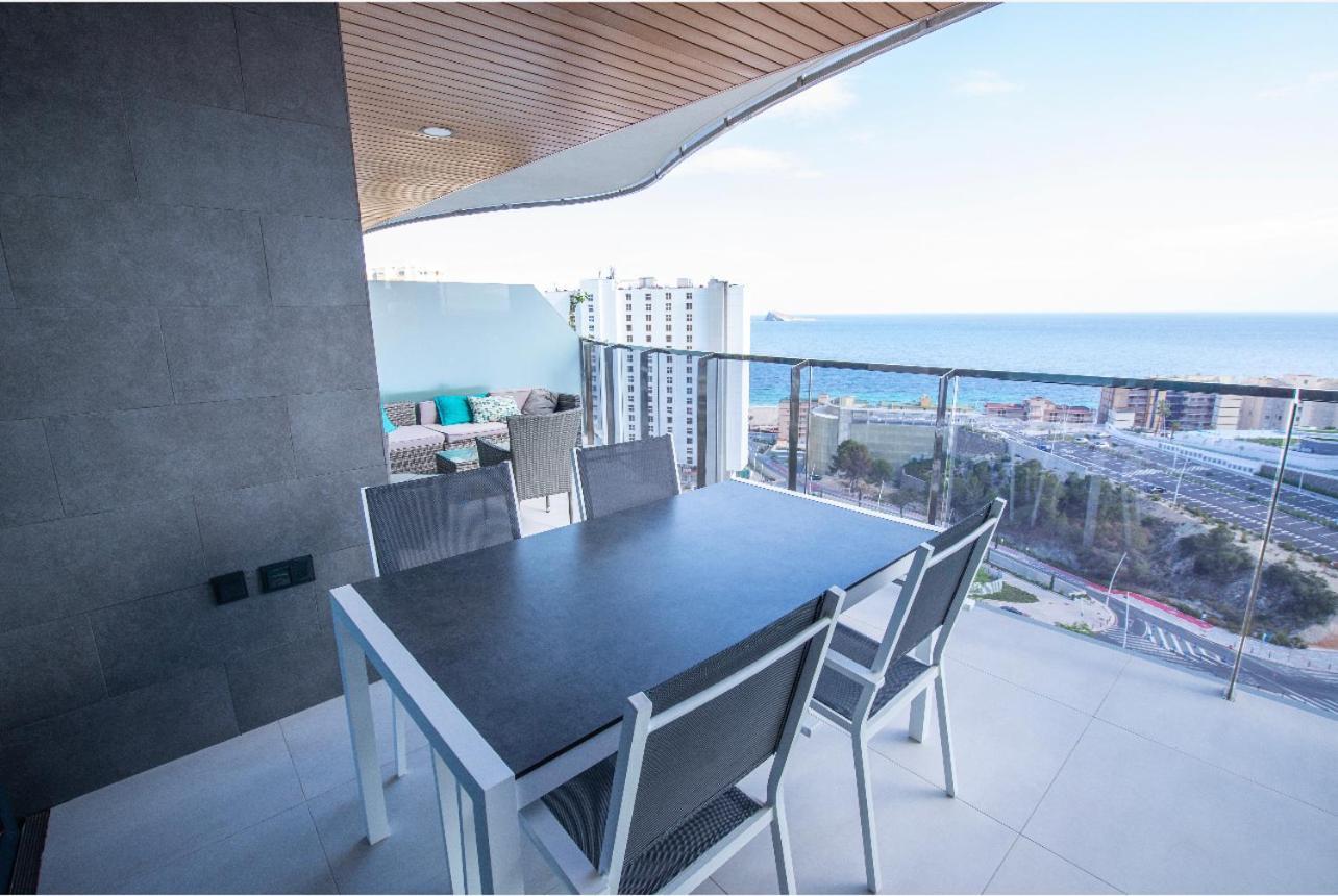 Apartment Sunset Waves Poniente Benidorm Bagian luar foto